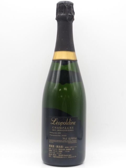 未開栓 洋酒 レオポルディーヌ ソウメイ Leopoldine Sou.mei シャンパン 750ml 12.5% 送料無料_画像2