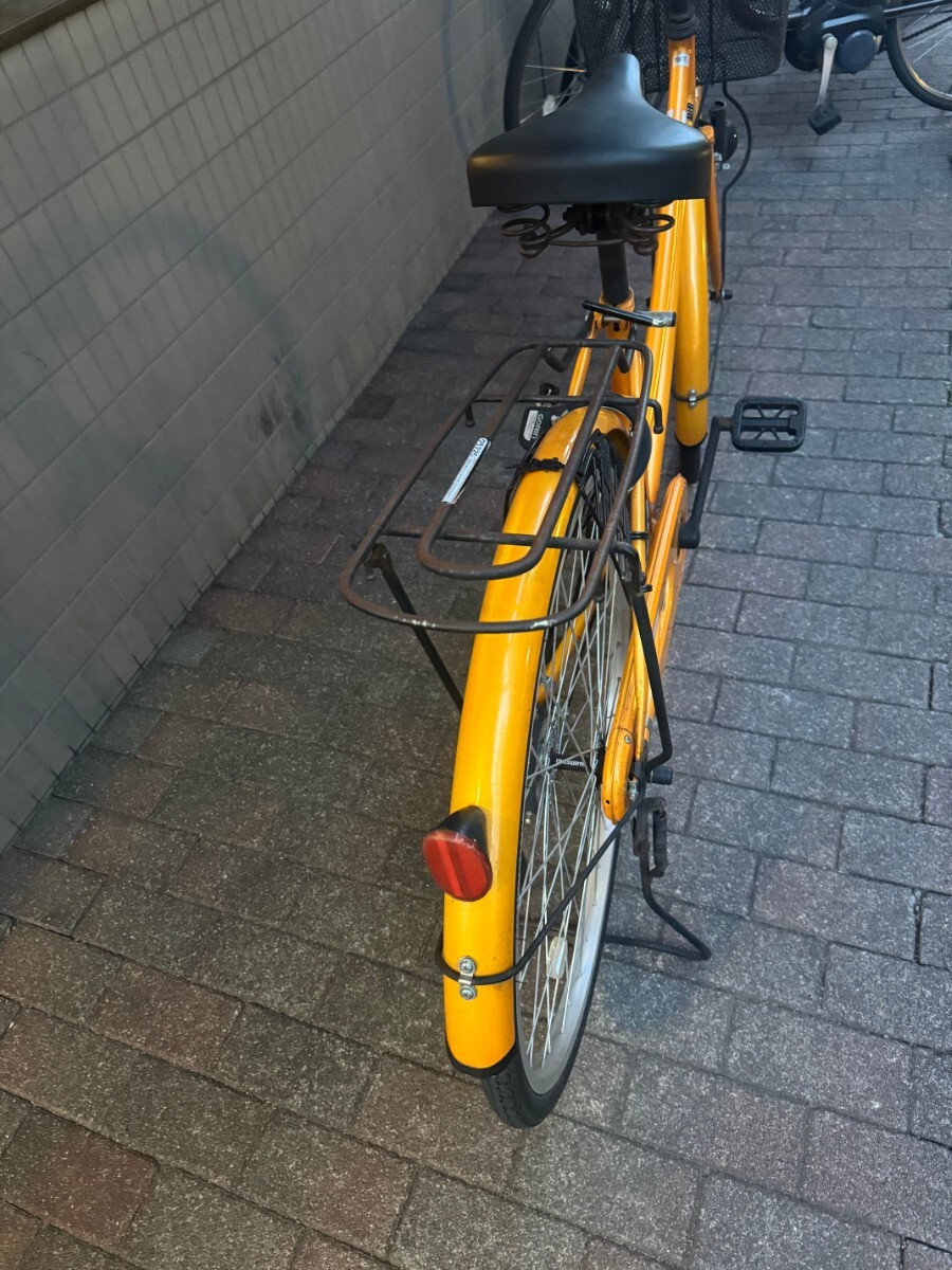 東京池袋　26インチ自転車　 鍵2付き　防犯登録カードあり、乗って帰れます　発送不可_画像7