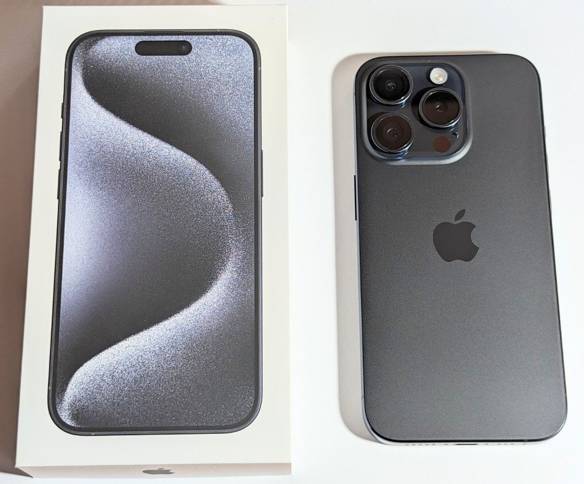 Apple iPhone 15 Pro 256GB ブルーチタニウム SIMフリー 美品 Apple iPhone 15 Pro 256GB ブルーチタニウム SIMフリー 美品