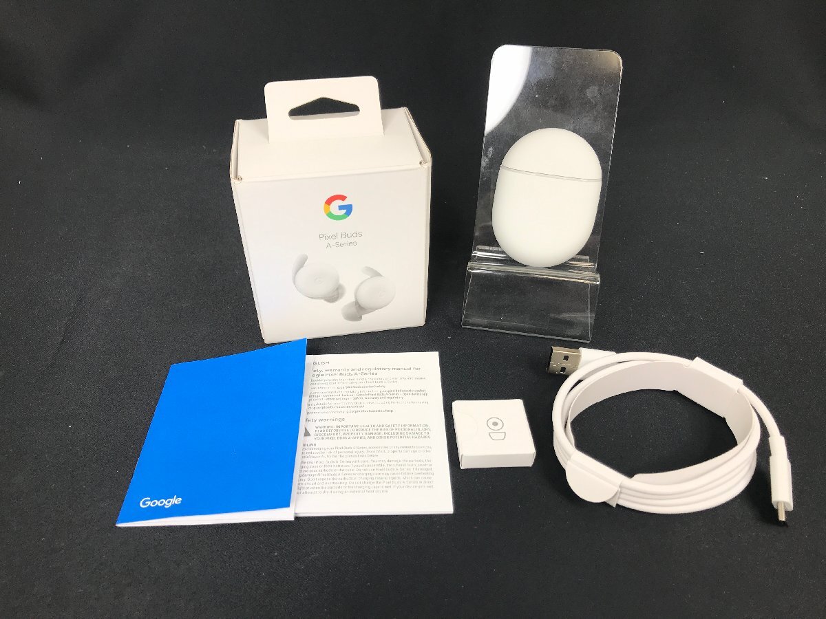 1円～ 未使用品 Google Pixel Buds A-Series フルワイヤレスイヤホン ホワイト Y03-16-A★_画像1