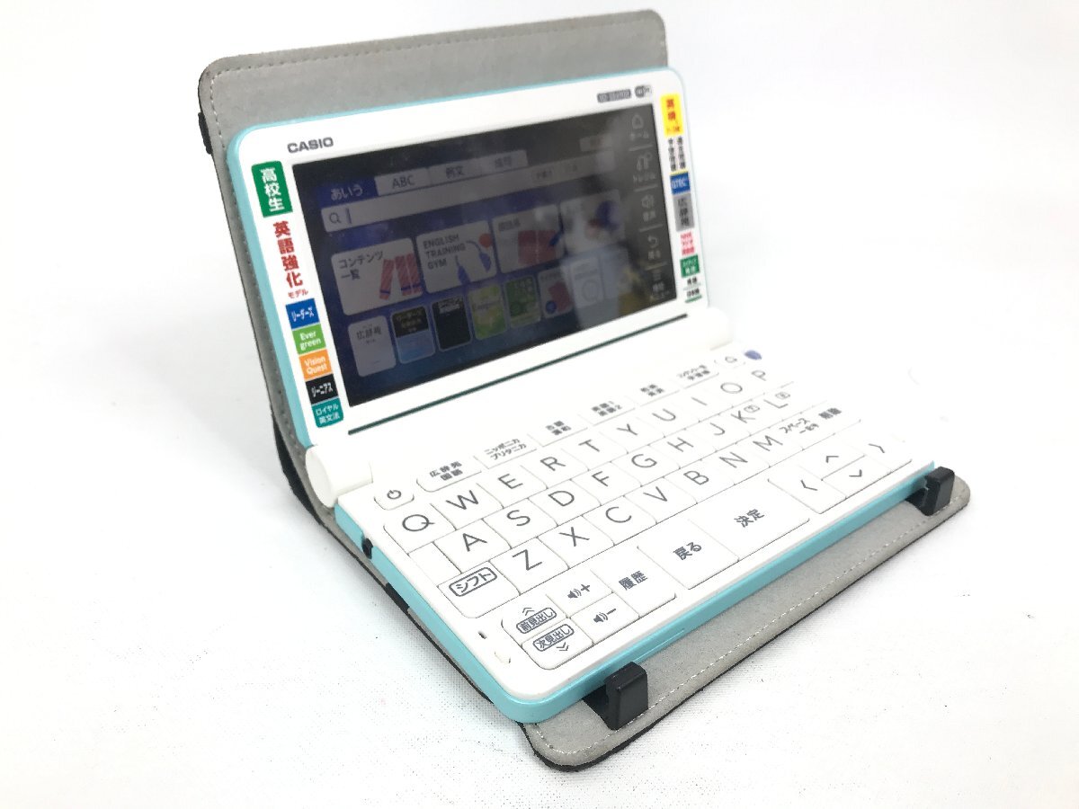 1円～ 動作美品 CASIO カシオ 電子辞書 EX-word XD-SX4900 カバー付き S03-30の画像5