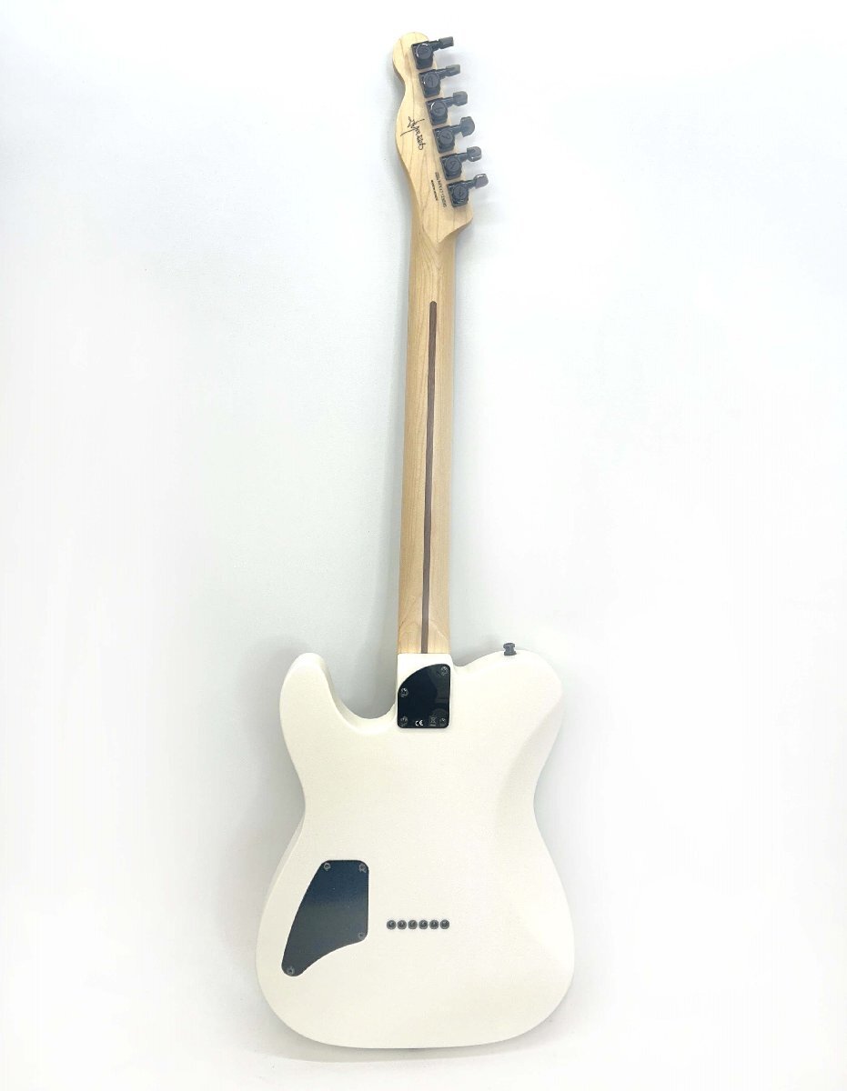 極美品 Fender フェンダー Telecaster テレキャス Jim Root モデル Flat White EMG MEXICO ハードケース付属 動作良好 G03-01の画像3