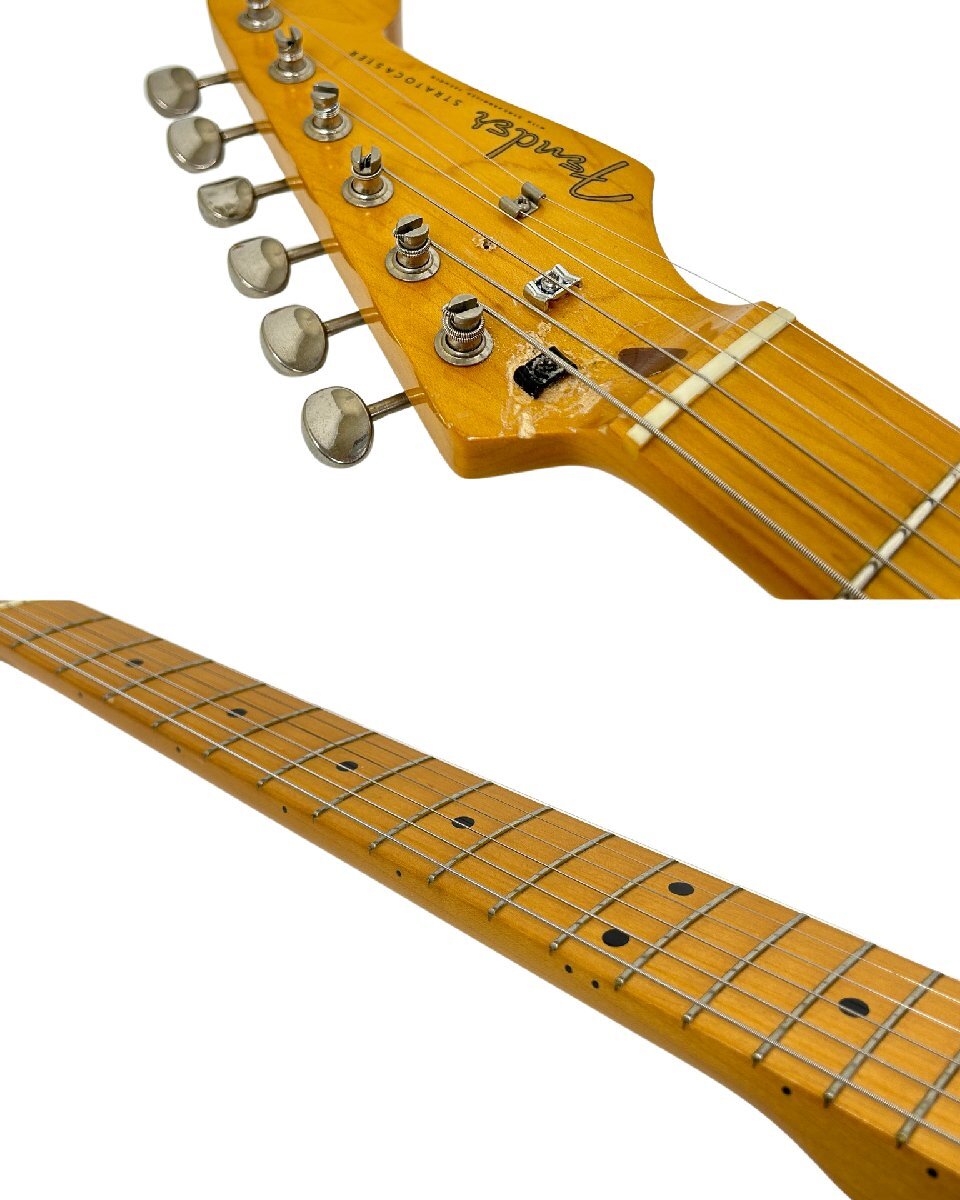 1円～ 動作品 Fender Japan フェンダー フジゲン製 ストラトキャスター ST-57 ソフトケース付 1993-1994年製 G03-10の画像8