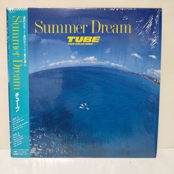 ■TUBE (チューブ) / Summer Dream / 帯付きLP (アナログレコード) ■_画像1