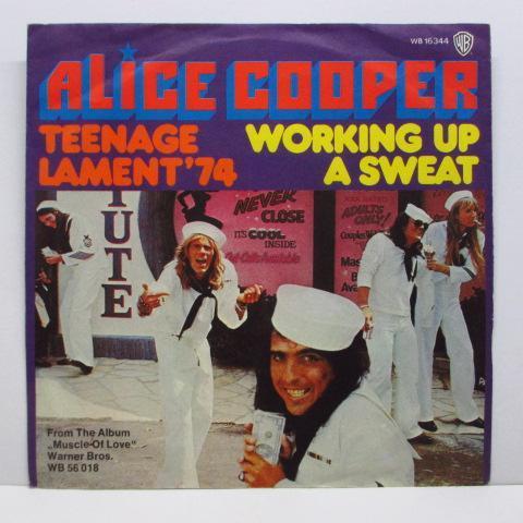 ALICE COOPER-Teenage Lament '74 (German オリジナル 7+PS)_画像1