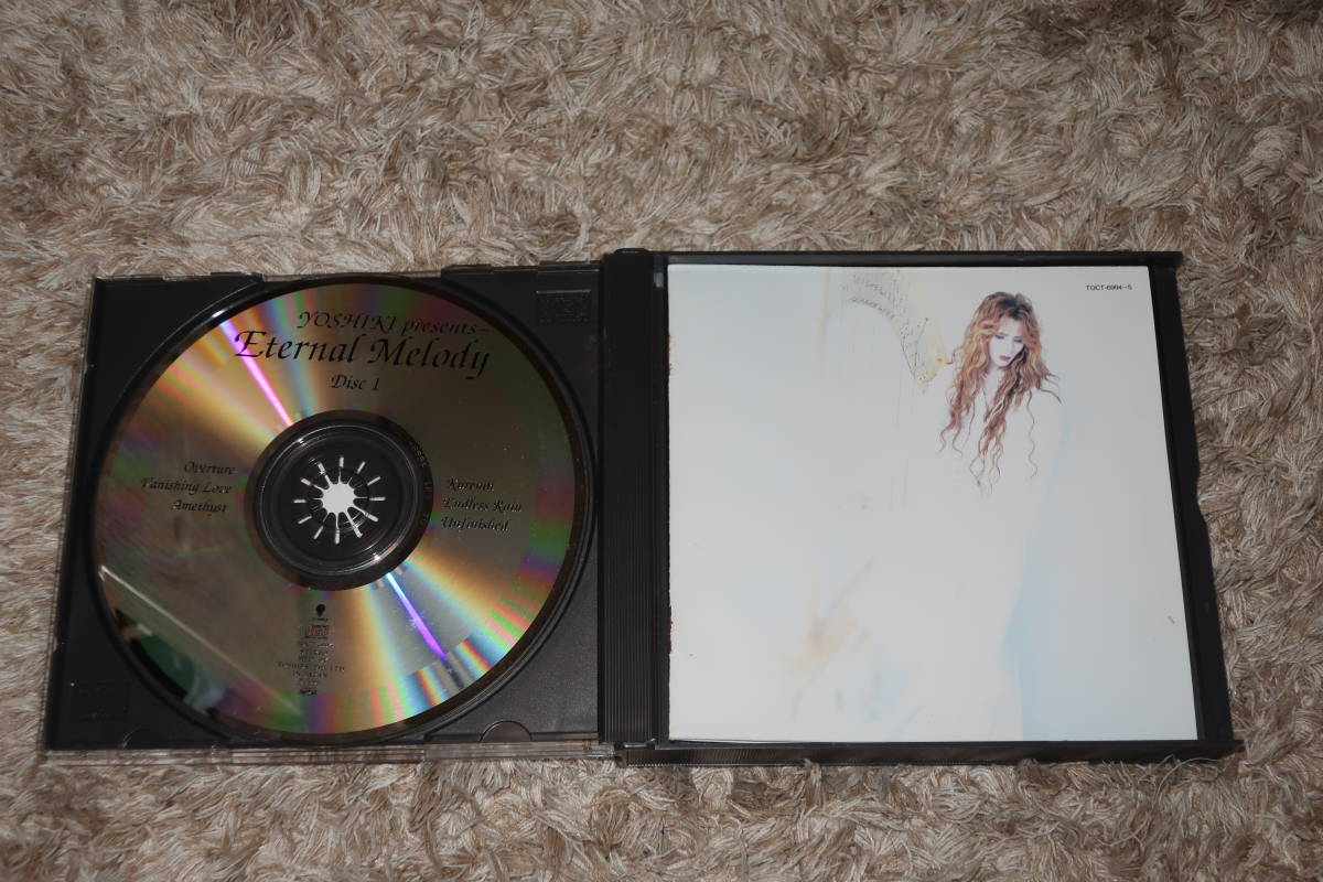 【V系】YOSHIKI (X JAPAN)　廃盤2CD「YOSHIKI presents Eternal Melody」_画像2