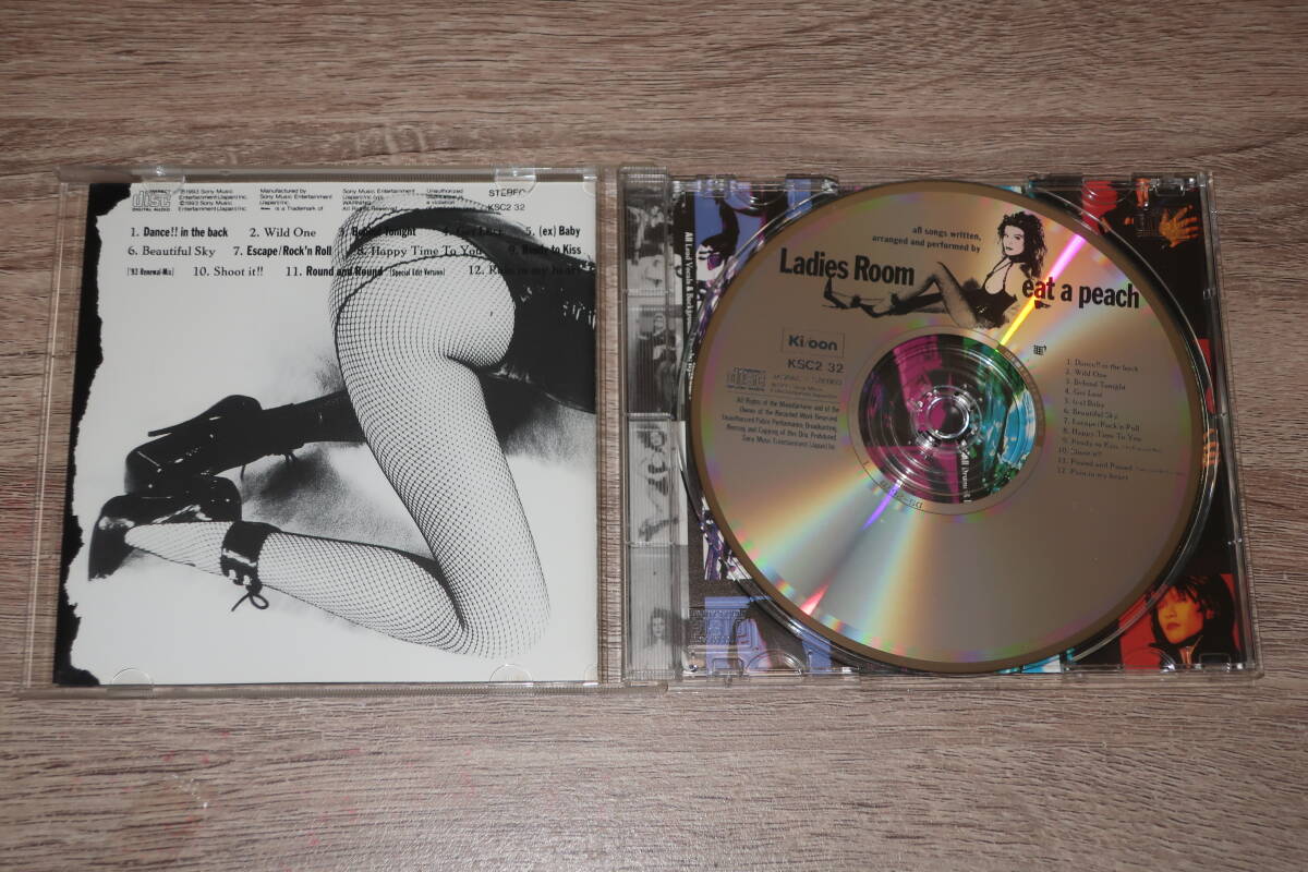 【V系】LADIES ROOM (レディース・ルーム)　廃盤CD「eat a peach (イート・ア・ピーチ)」_画像2
