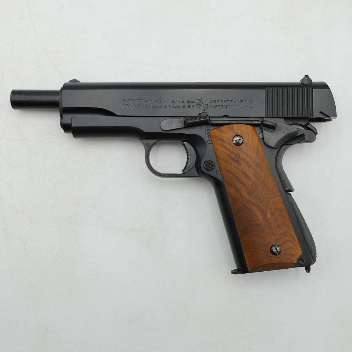 玩C88 MGC コルト ガバメント M1911A1 1942年型 ハイパー・ブローバック COLT GOVERNMENT 木製グリップ【射撃動作確認済み/ジャンク品】_画像10