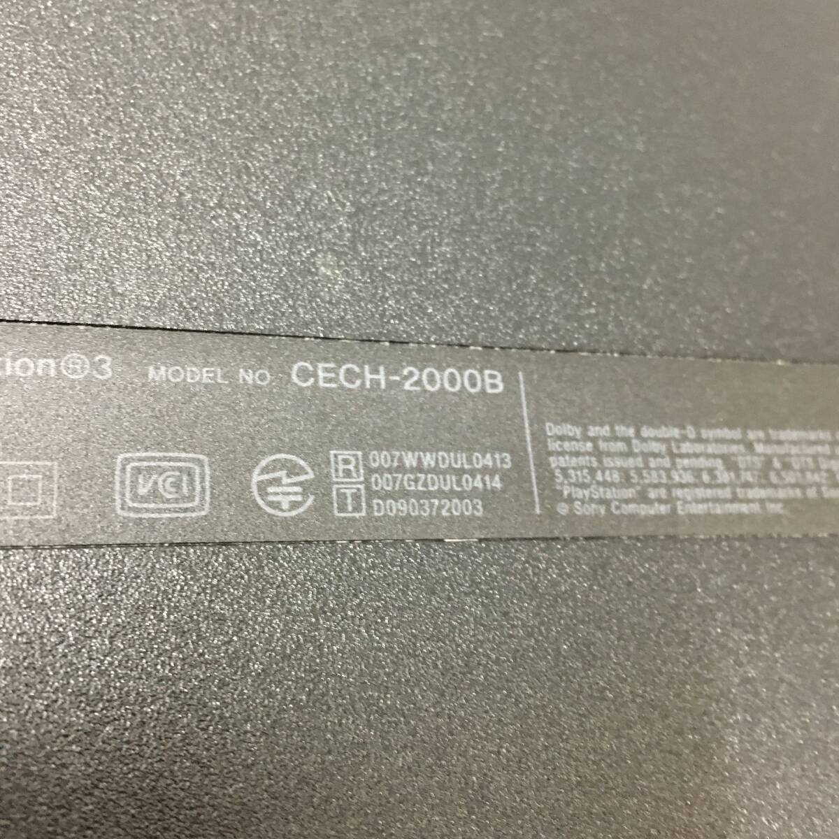 G143 PS3 本体 6台 ジャンク CECH-3000B/CECH-2500B/CECH-2000B/CECH-2000A プレイステーション3 の画像8