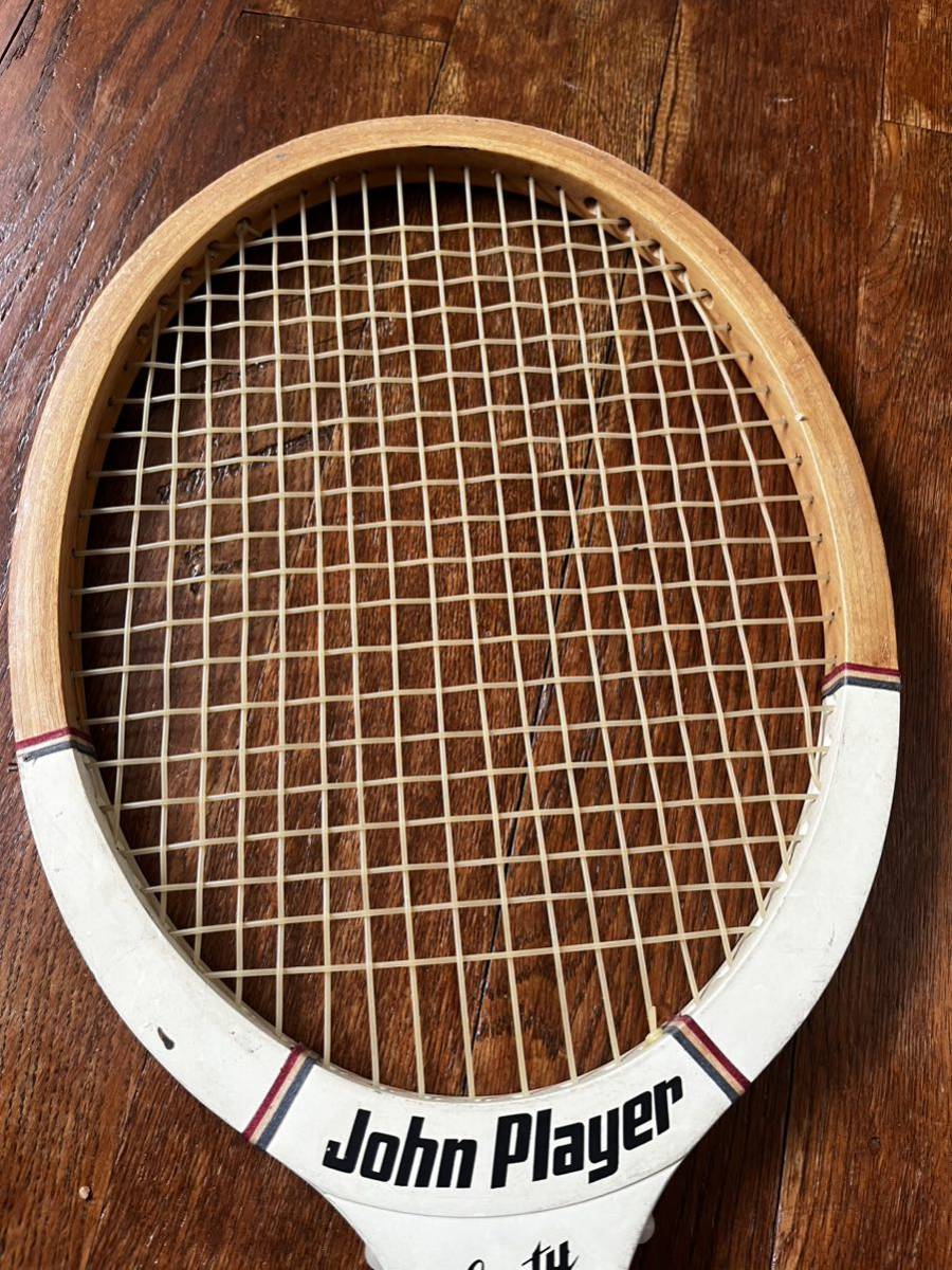 【昭和レトロ】木製テニスラケット_画像3