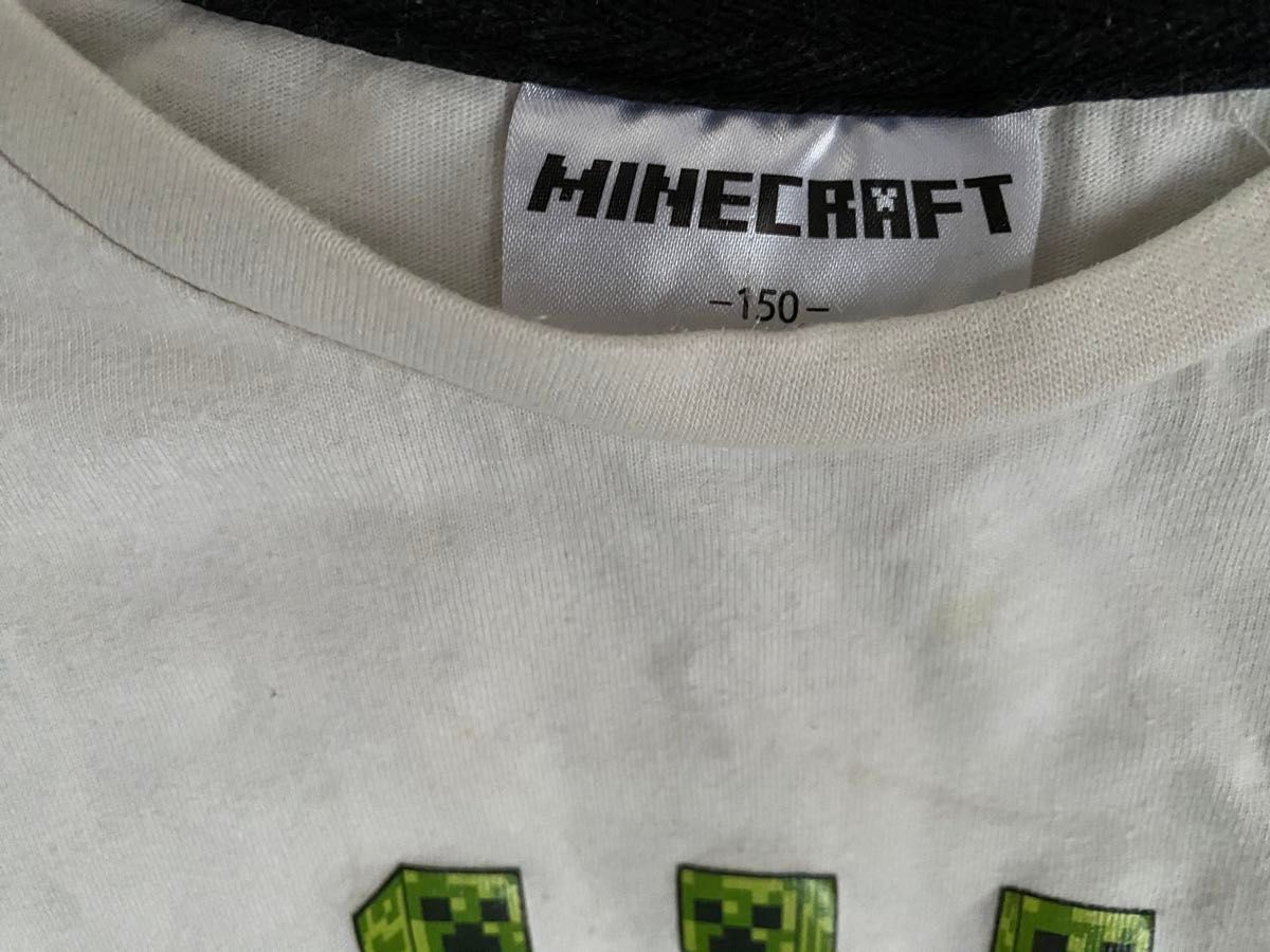 お値下げ　マインクラフト　Tシャツ　150 訳ありお安く… 匿名配送送料込み　マイクラ　人気　Minecraft