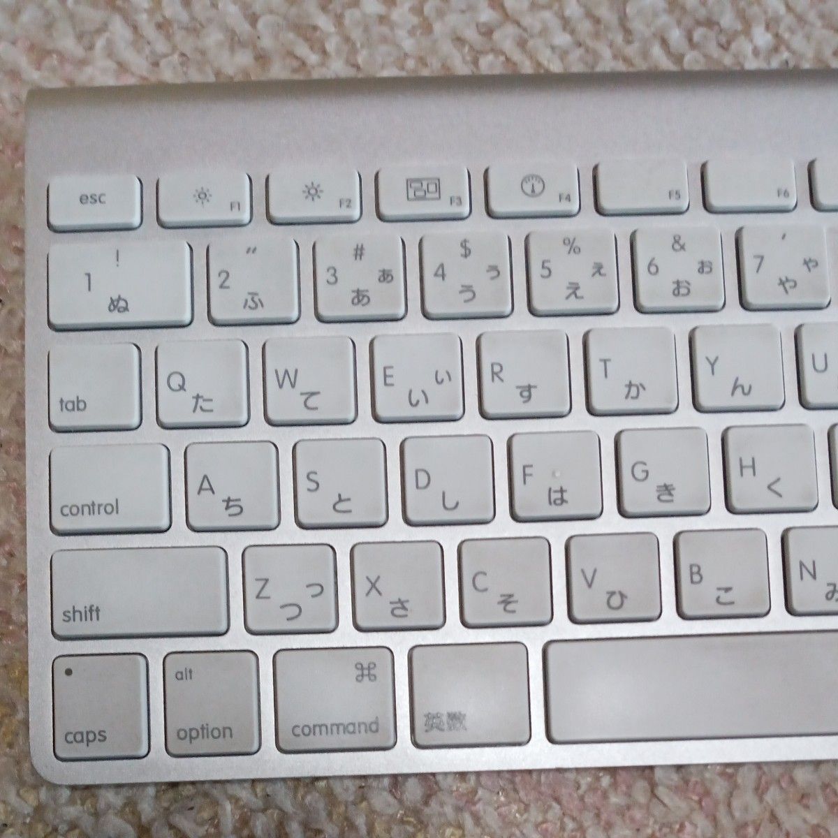 Apple ワイヤレスキーボードA1314難あり（電池式）