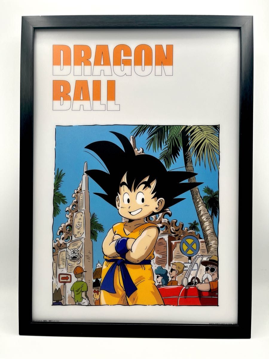 ③ドラゴンボール イラストボード ビジュアルシート ポスター 額付き 鳥山明