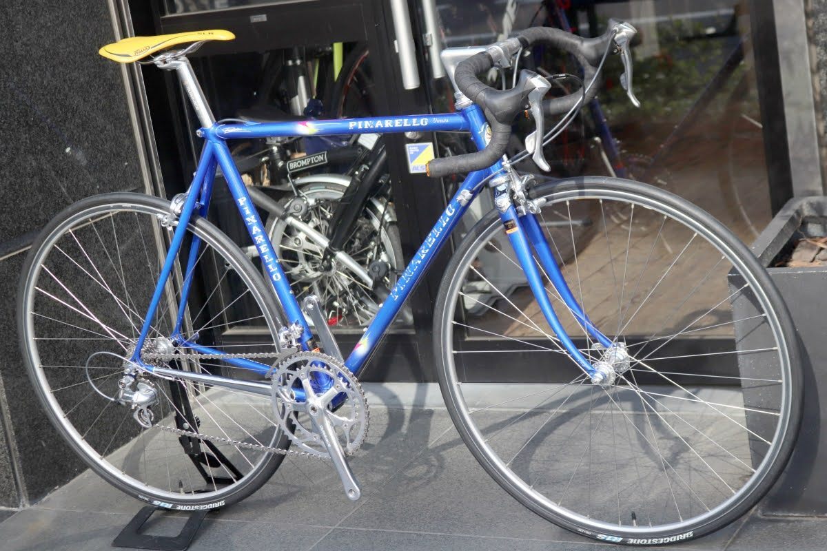 ピナレロ PINARELLO ブエルタ VUELTA 90's デュラエース 25th 7700 9S スチール ロードバイク 【東京南麻布店】_画像4