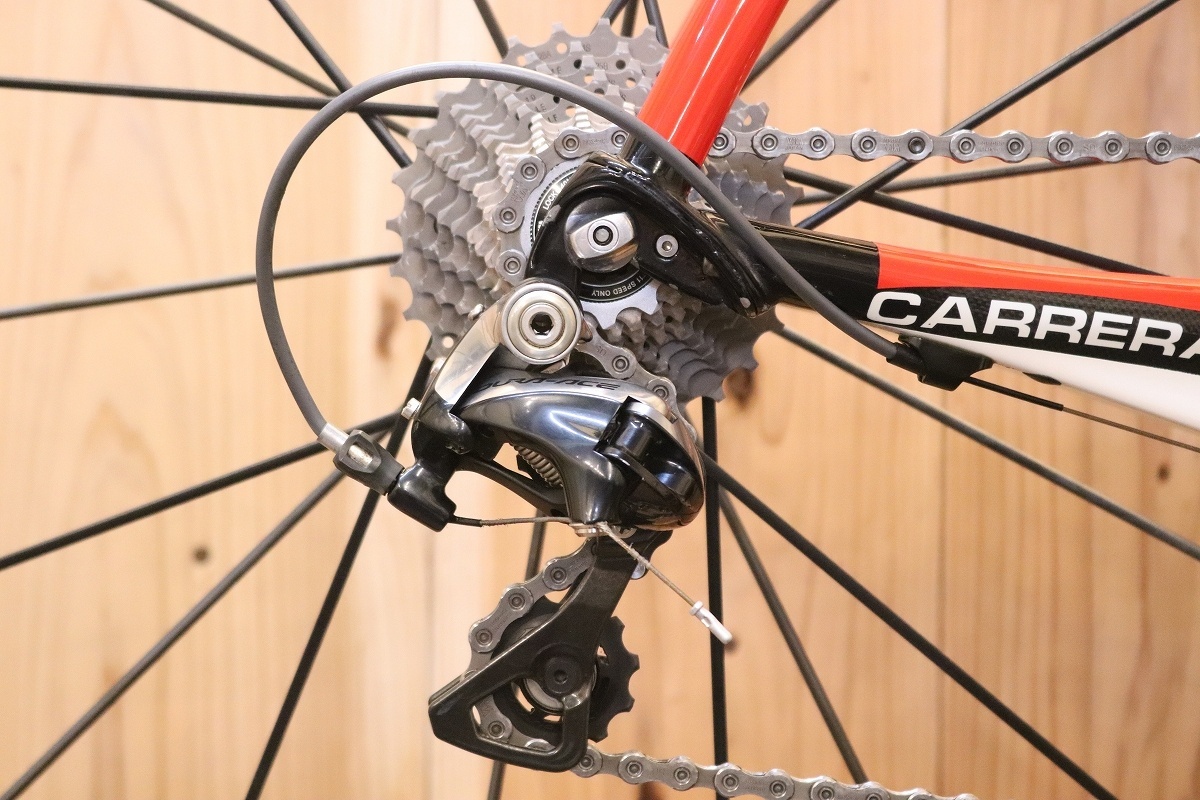 カレラ CARRERA フィブラ PHIBRA TWO 2011モデル Lサイズ シマノ DURA-ACE 9000 11S カーボン ロードバイク 【芦屋店】_画像8