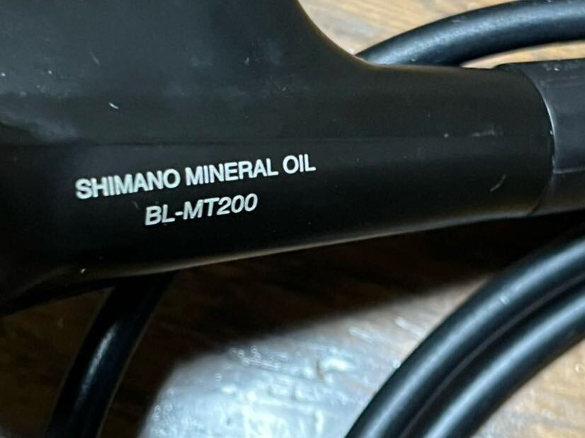 【未使用】 SHIMANO BL−MT200 油圧ディスクブ レーキ 前後setの画像5