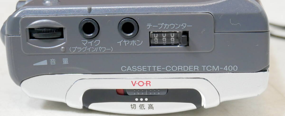 ^(R603-H48) SONY Sony портативный кассета магнитофон TCM-400