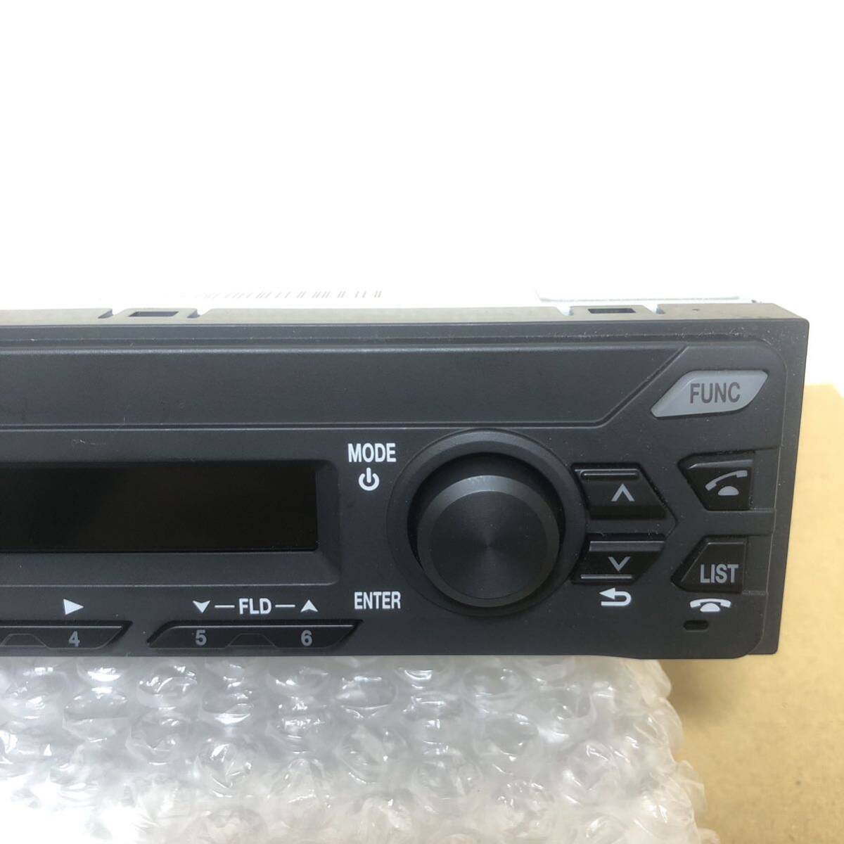 新車外し いすゞ 純正ラジオ AM/FM ワイドAUX USB Bluetooth 12vの画像6