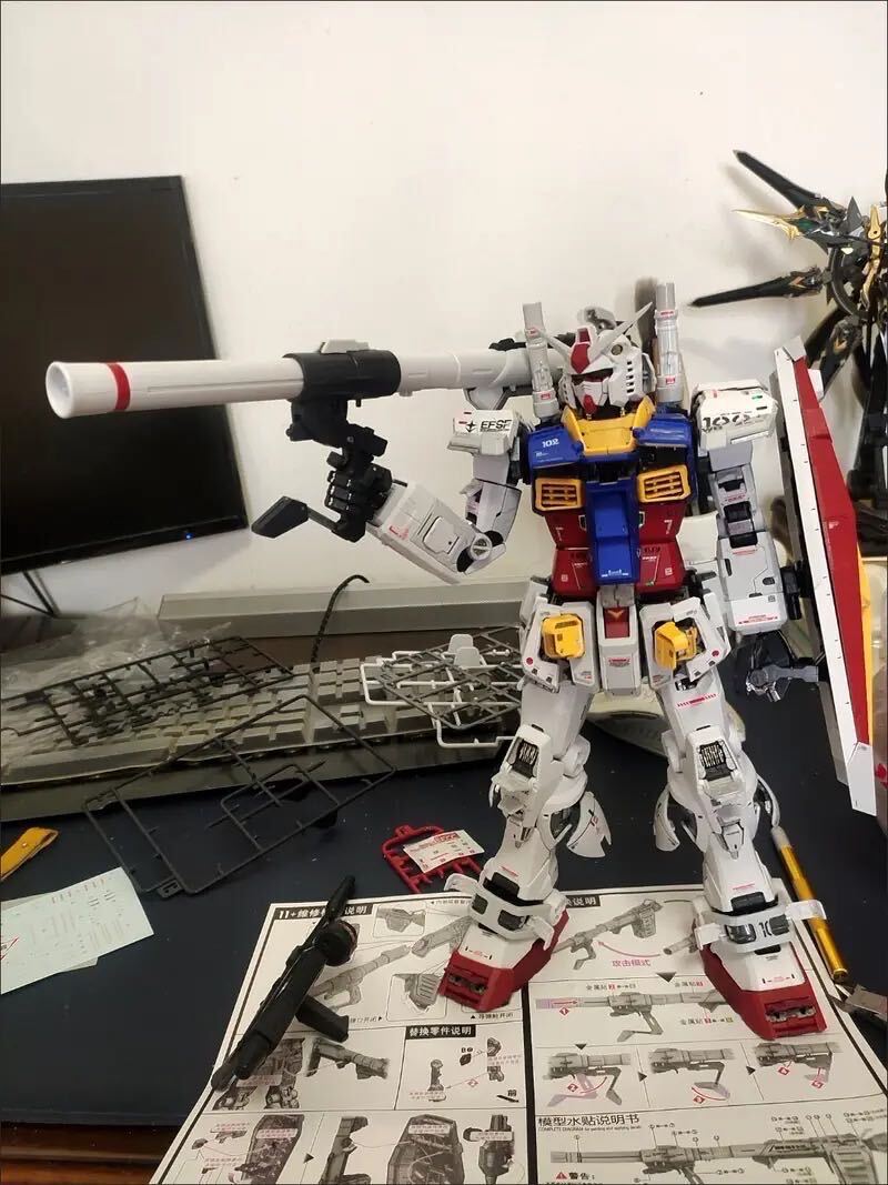 PG UNLEASHED 1/60 RX-78-2 ガンダム用 ハイパーバズーカ 拡張ウェポン 改造パーツ_画像3