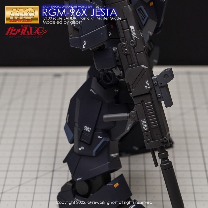MG 1/100 RGM-96X JESTA ジェスタ専用水転写式デカール_画像7