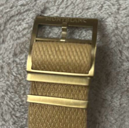 モンブラン 1858ブロンズ モノプッシャークロノグラフ腕時計 自動巻き リミテッドエディションの画像5