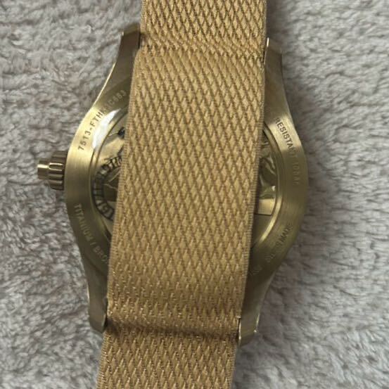 モンブラン 1858ブロンズ モノプッシャークロノグラフ腕時計 自動巻き リミテッドエディションの画像2