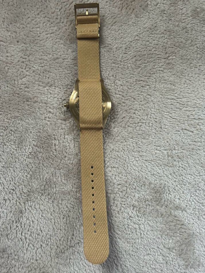 モンブラン 1858ブロンズ モノプッシャークロノグラフ腕時計 自動巻き リミテッドエディションの画像6