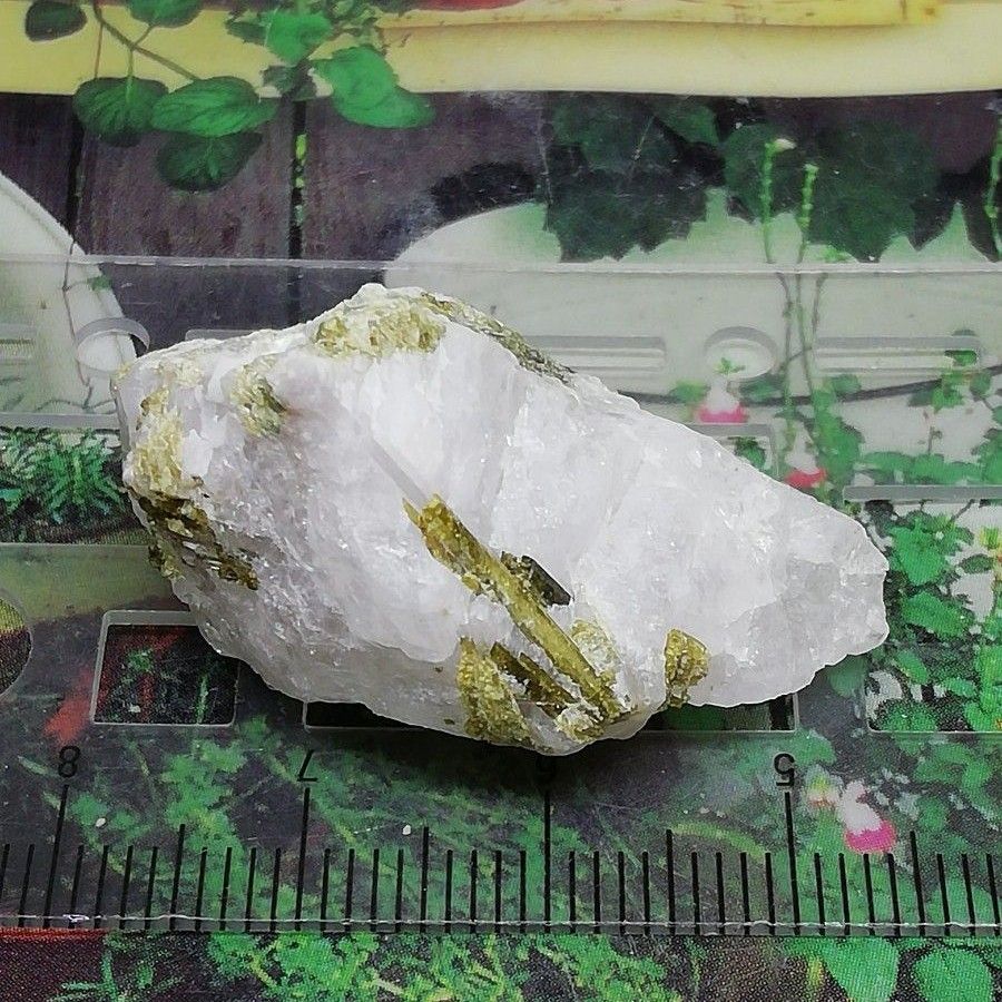グリーントルマリン1113原石　鉱物標本　天然石　パワーストーン