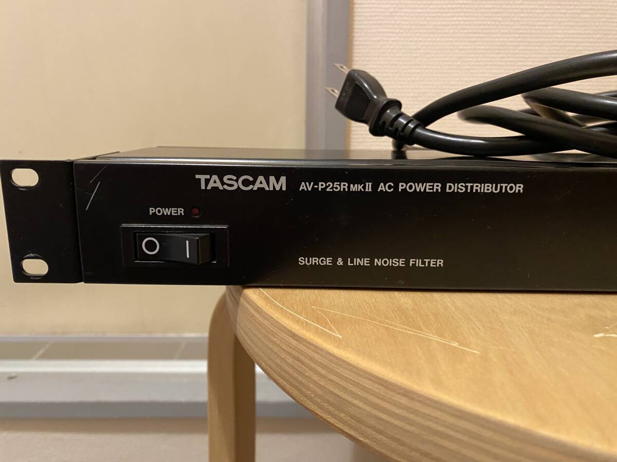 TASCAM タスカム AV-P25R MKII パワーディストリビューター_画像2