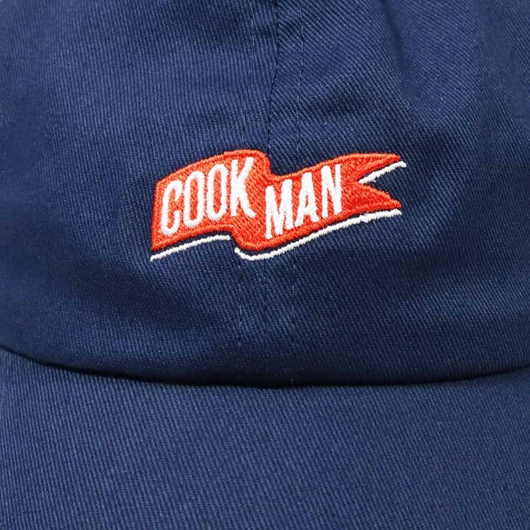 COOKMAN/クックマン　キャップ　帽子　Low Cap Bleu Marine　ローキャップ　ネイビー　紺色_画像3