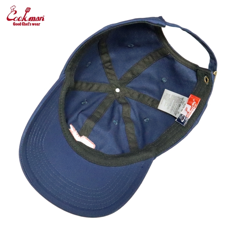 COOKMAN/クックマン　キャップ　帽子　Low Cap Bleu Marine　ローキャップ　ネイビー　紺色_画像5