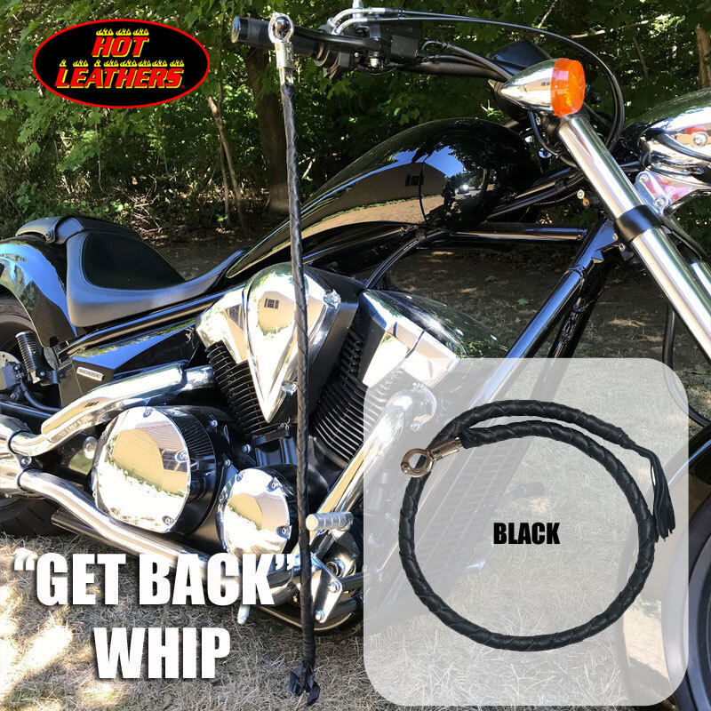 【HOT LEATHERS】Get Back Whip（ゲットバックウィップ）　カラー：Black_画像1