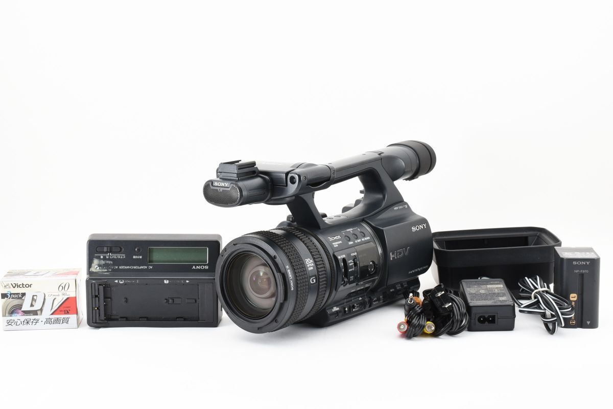 303242 動作品　SONY HDR-FX1000 ソニービデオカメラ miniDV 業務用