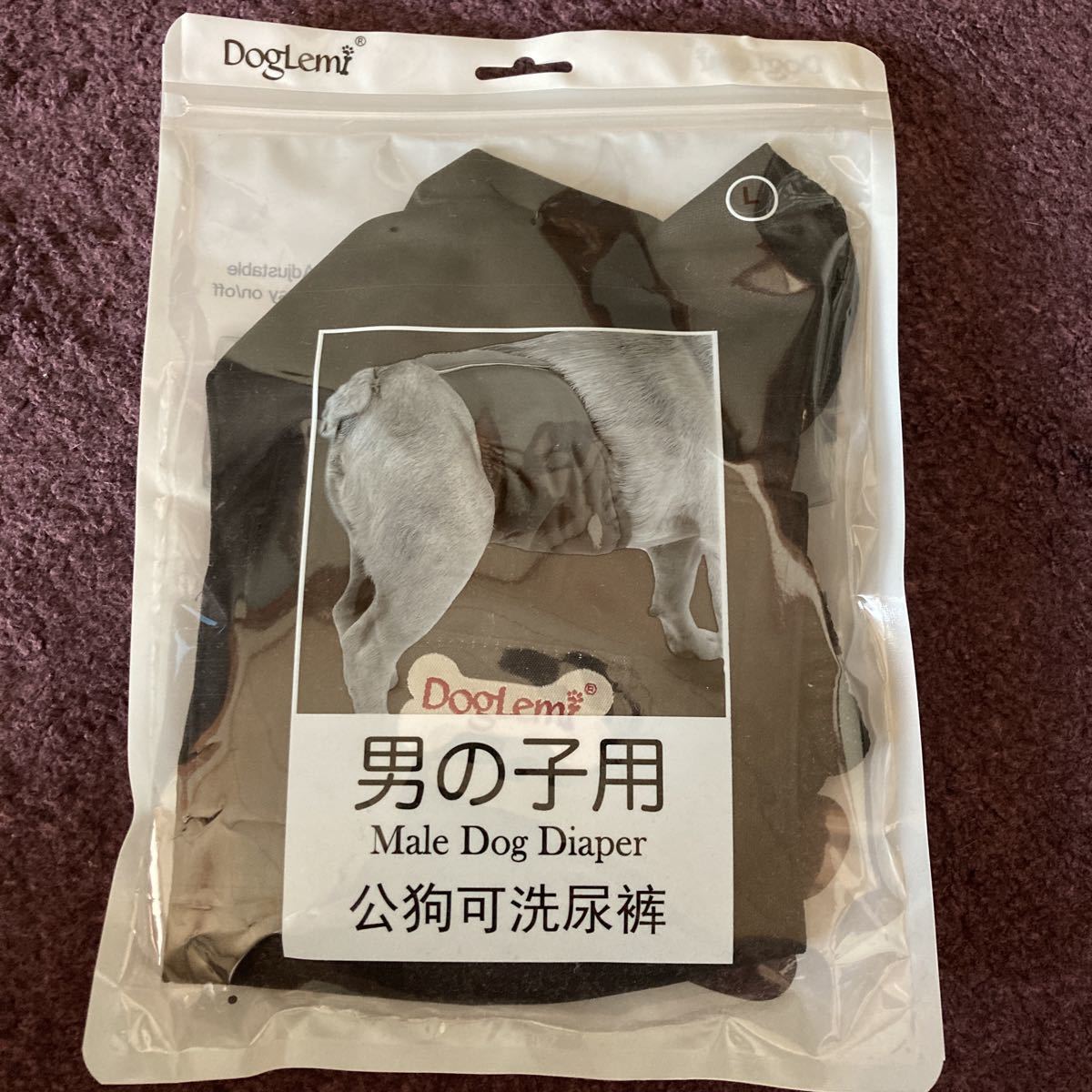 DogLemi ★マナーベルト ★パンツ マナーバンド オムツカバー しつけ マーキング防止 トイレ 介護_画像1