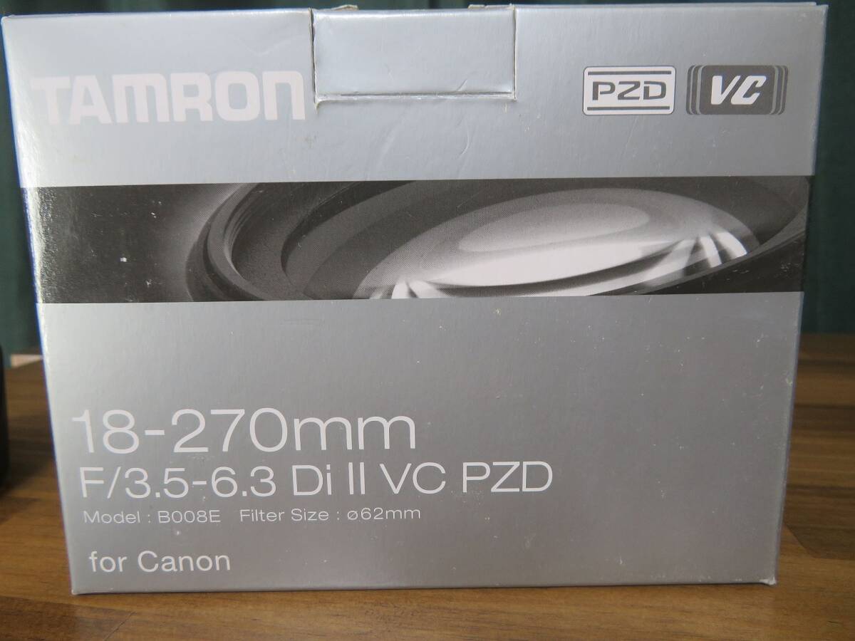 TAMRON 18-270mm F/3.5-6.3 DiⅡ VC PZD Model B008E For Canon_画像8