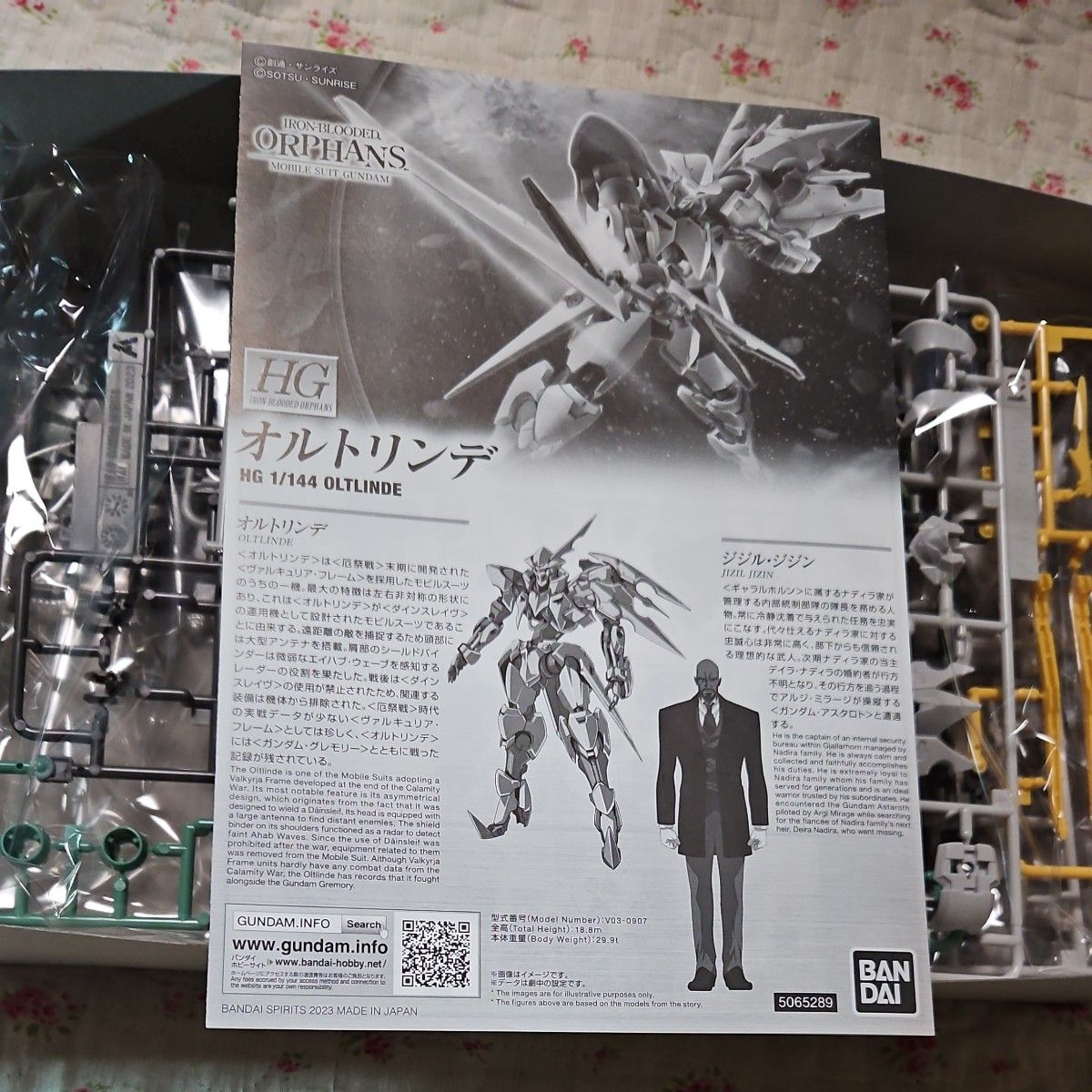 HG 1/144 オルトリンデ 機動戦士ガンダム 鉄血のオルフェンズ プレミアムバンダイ プレバン ガンプラ