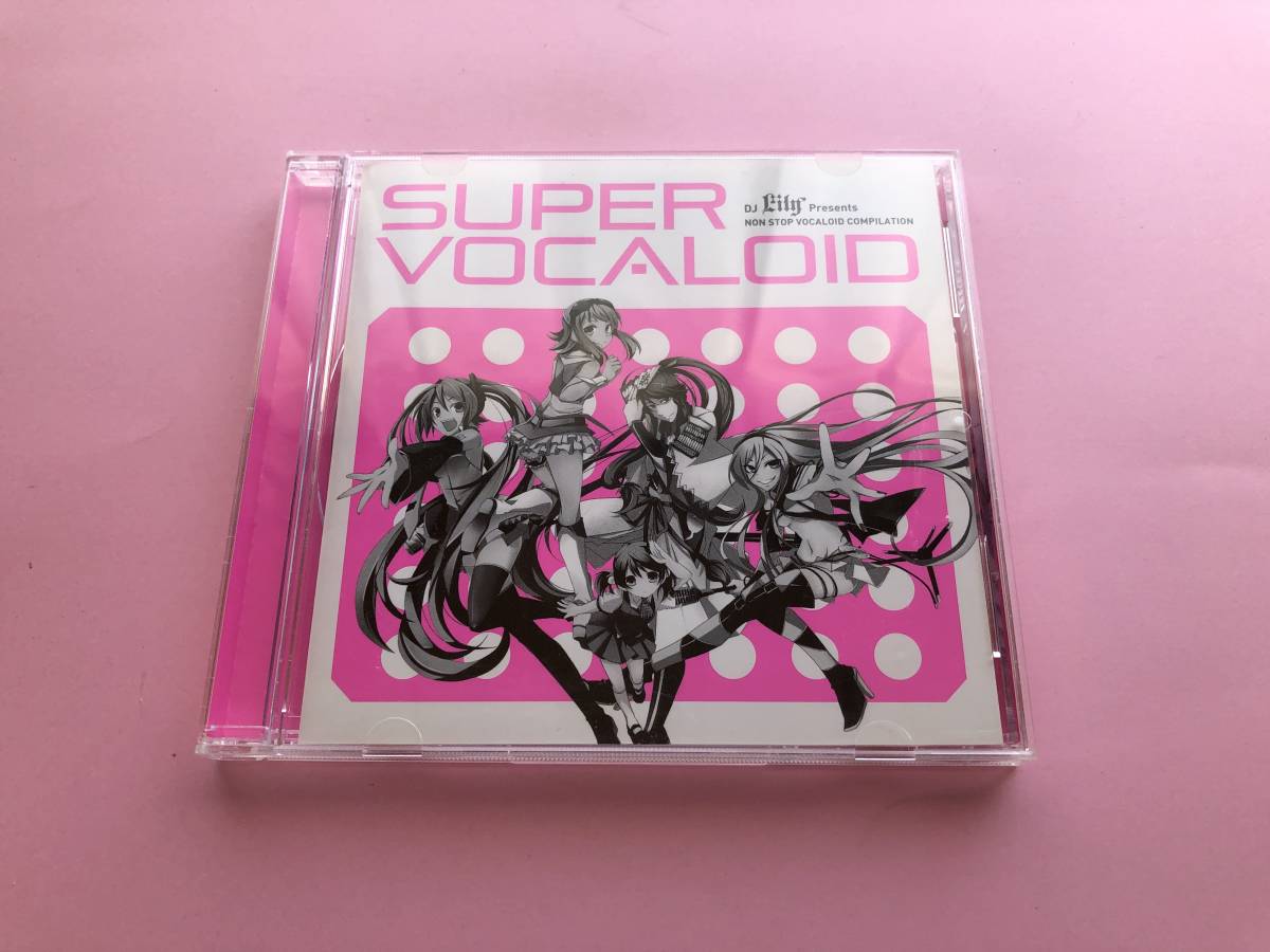 DJ Lily Presents SUPER VOCALOID 歌詞カード、帯付きの画像1