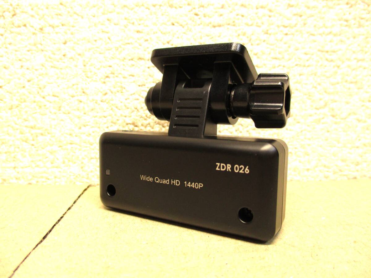 ⑤ コムテック COMTEC ドライブレコーダー ZDR-026 リヤカメラ リアカメラ 本体のみ 動作確認済み ZDR026の画像2