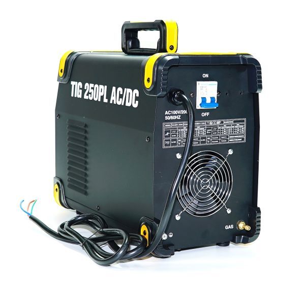 交流/直流 インバーター TIG溶接機 TIG250PL AC/DC！新型 高性能/高機能 パルス溶接 単相100V/200V共用 鉄・ステン・アルミも可！TIG250P!g_画像3