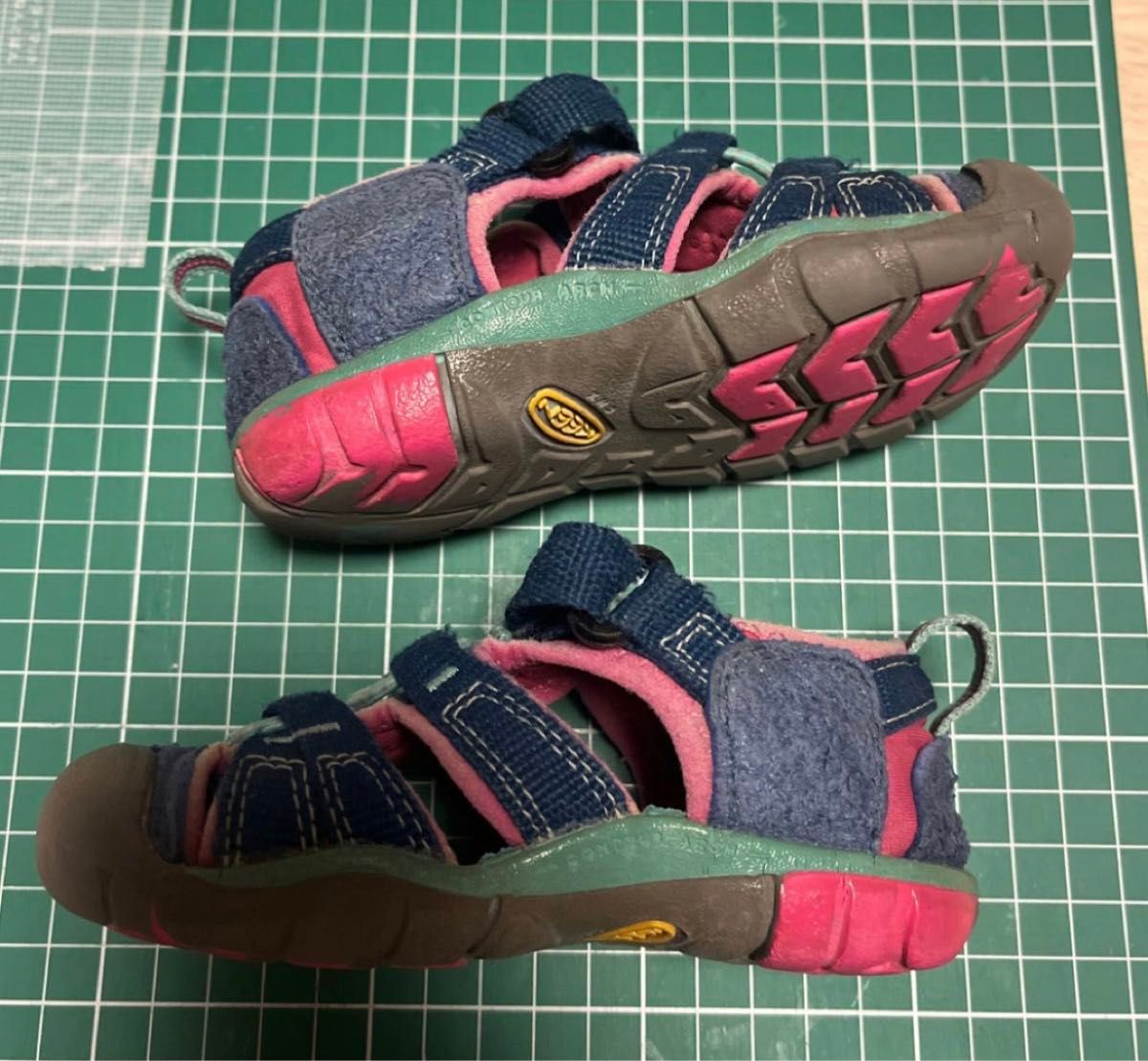 KEEN キーン　サンダル　シーキャンプ　13.5cm ネイビー