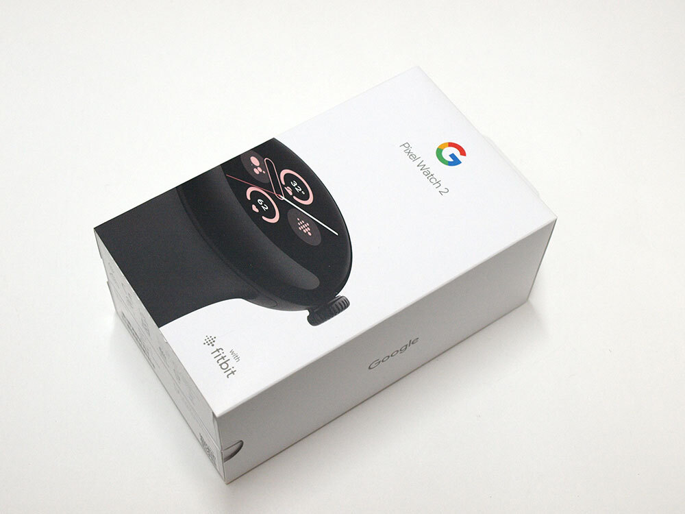 Google Pixel Watch 2 Matte Black アルミケース / Obsidian アクティブ バンド Wi-Fi Google Store 購入 未開封品（ピクセル ウォッチ）