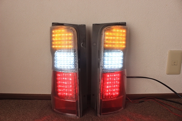 E25 Caravan original type LED tail inner black 