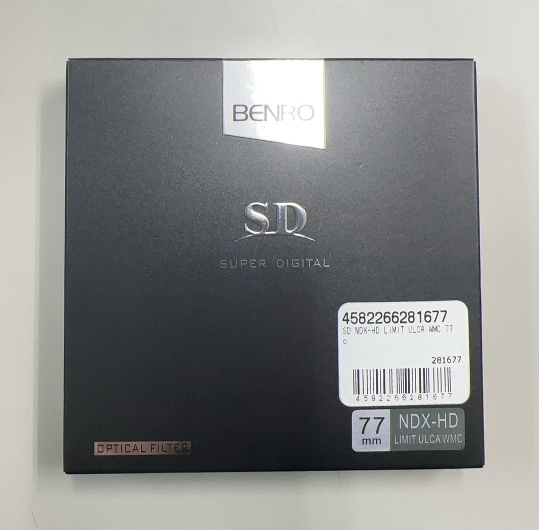 【新品未使用】Benro SD NDX-HD LIMIT ULCA WMC 77mm 可変式NDフィルター_画像1