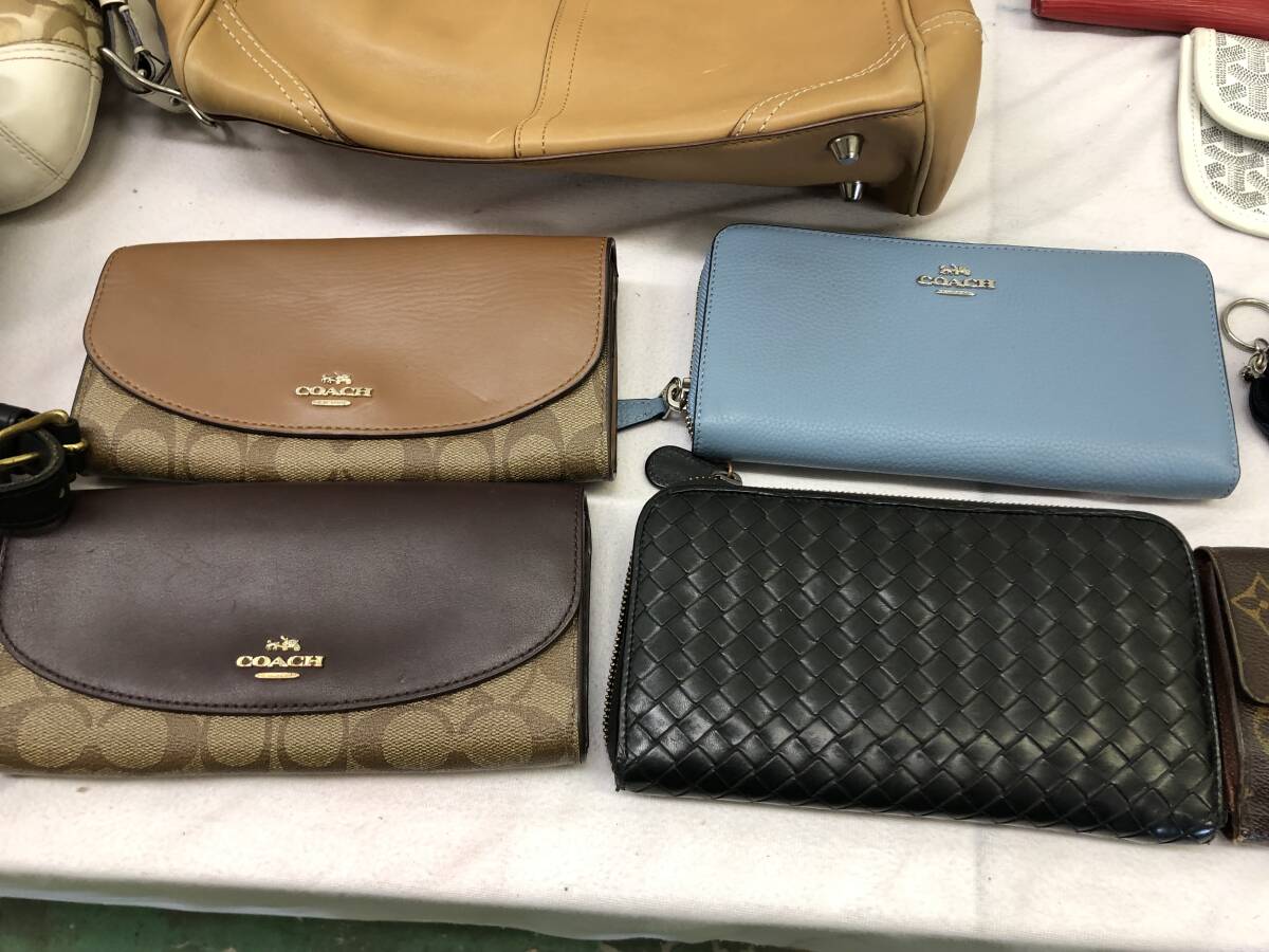 ★◆【ジャンク】ブランドバッグ 財布 大量セット プラダ カルティエ フルラ ルイヴィトン ディオール coachなど 120サイズ_画像8