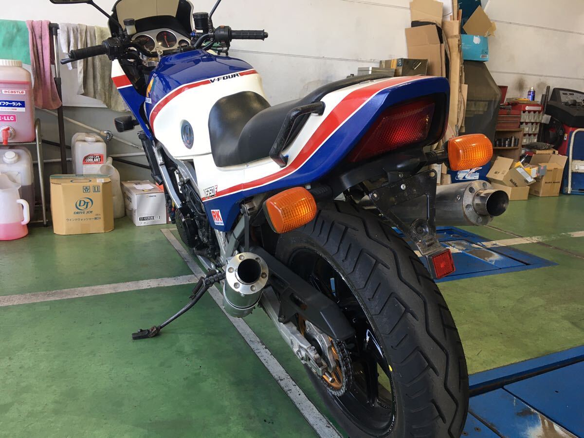 ホンダ VF750F 車検ほぼ満タン整備済の画像4