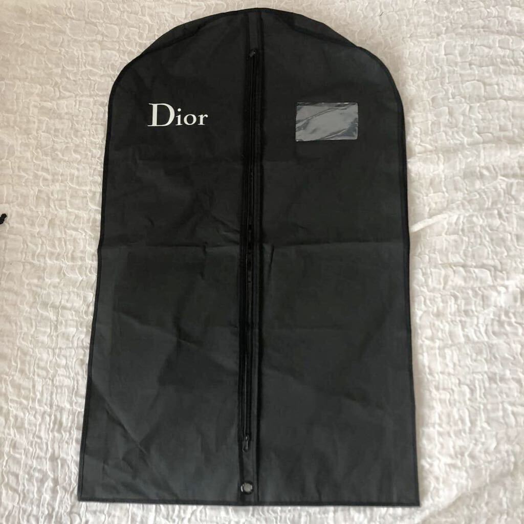 Dior ディオール ショートサイズ ガーメント ガーメントケース スーツカバー 衣装カバー スーツ収納 ナイロン ブラック ★1000_画像1