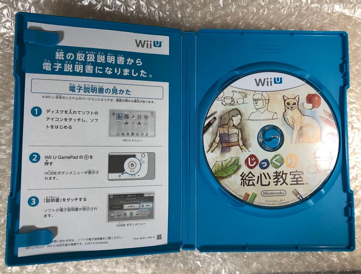 【Wii U】 じっくり絵心教室