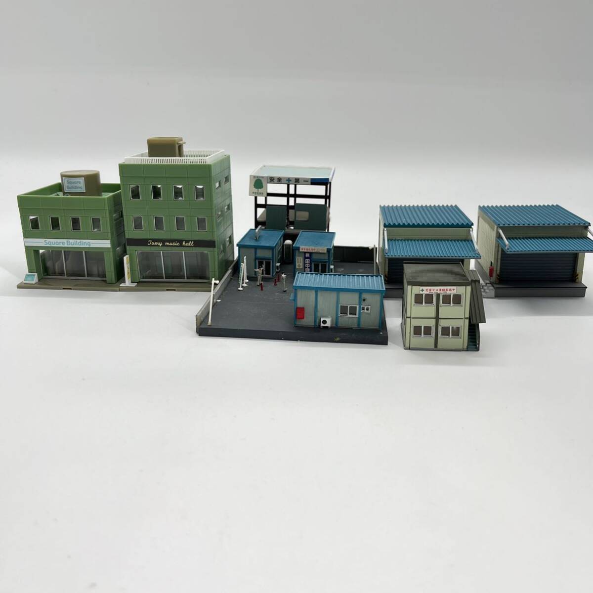 TOMYTEC TOMIX KATO ジオコレ 中古完成品 各種 28点建物コレクション 鉄道模型 ストラクチャー _画像4