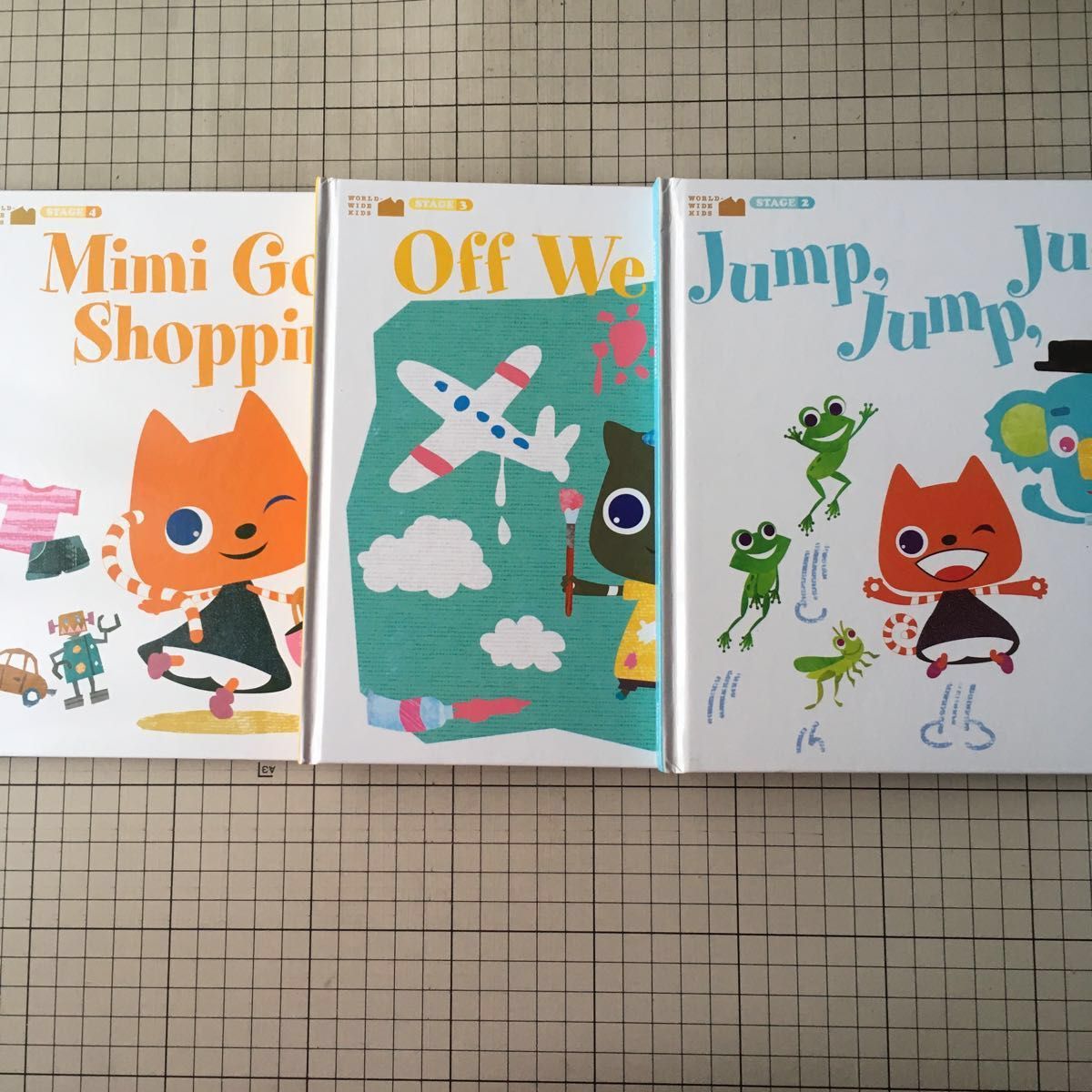 ワールドワイドキッズ【Jump Jump Jump 】【Off We Go 】【Mimi ワールドワイドキッズ【Jump Jump Jump 】【Off We Go 】【Mimi