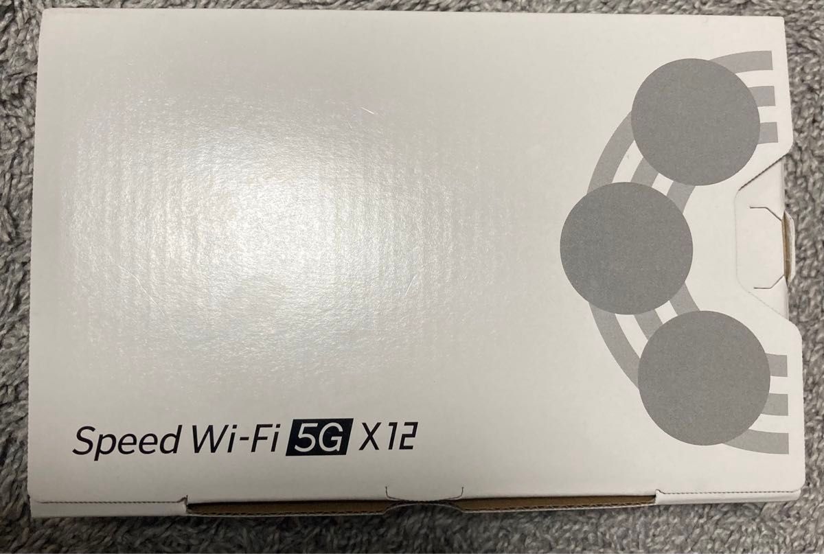 NEC Speed Wi-Fi 5G X12 [シャドーブラック] UQ WiMAX NAR03SKU 4941787119393